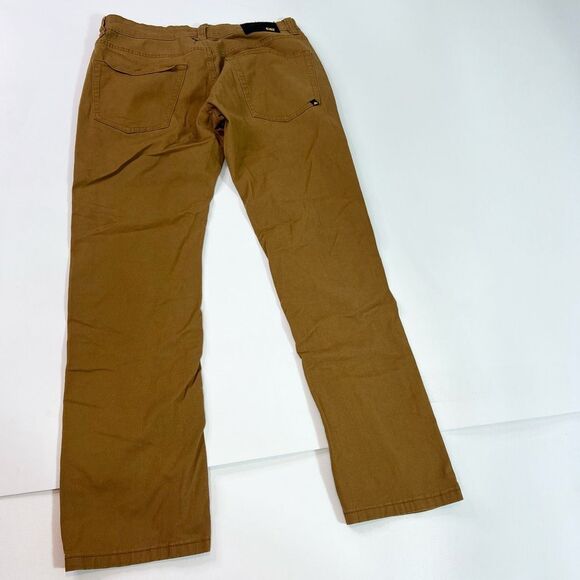 Caterpillar Pants Womens 32x32 Tan Brown Flat Front Workwear Five Pocket - Picture 10 of 10
